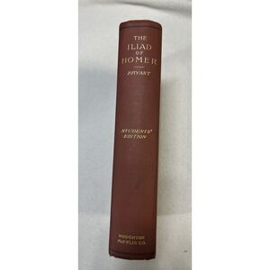 The Iliad of Homer Students Edition Houghton Mifflin Co Vintage Book
